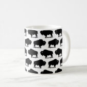 Zuidwestelijke Buffalo Pattern Rug Koffiemok (Voorkant rechts)