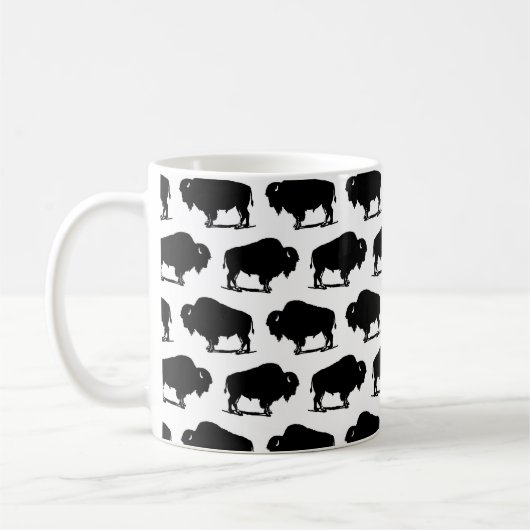 Zuidwestelijke Buffalo Pattern Rug Koffiemok (Links)