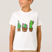 Zuidwestelijke Cactus cactussen vetplanten T-shirt (Voorkant)