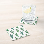 Zuidwestelijke Cactus | Desert Fiesta Party Decor Kartonnen Onderzetters (Insitu)