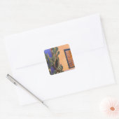 Zuidwestelijke Cactus (Opuntia dejecta) en Vierkante Sticker (Envelop)