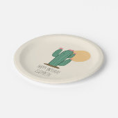 Zuidwestelijke Decor Cactus Papier Borden Verjaard Papieren Bordje (Gekanteld)