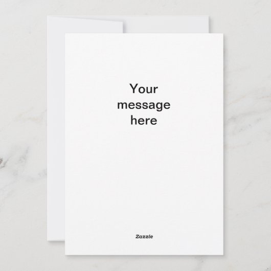 Zuidwestelijke deur gepersonaliseerd feestdagenkaart (Achterkant)