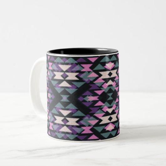 Zuidwestelijke echo's tweekleurige koffiemok (Voorkant links)