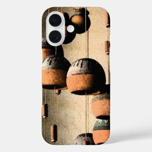 Zuidwestelijke Gedraaide Klei Windklokken Stilleve Case-Mate iPhone Case (Achterkant)