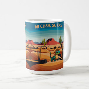 Zuidwestelijke gehoornde hagedis, Mi Casa, Su Casa Koffiemok