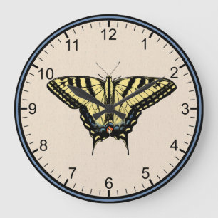Zuidwestelijke Gele Swallowtail Vlinder Grote Klok