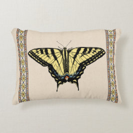 Zuidwestelijke gele zandstaartvlinder accent kussen
