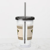 Zuidwestelijke gele zandstaartvlinder acryl drinkbeker (Rechts)