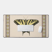 Zuidwestelijke gele zandstaartvlinder bureaumat (Keyboard & Muis)