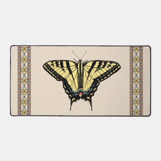 Zuidwestelijke gele zandstaartvlinder bureaumat (Voorkant)