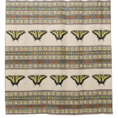 Zuidwestelijke gele zandstaartvlinder douchegordijn (Voorkant)