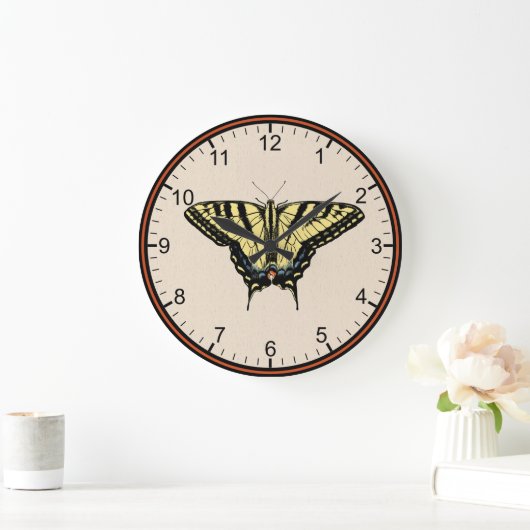 Zuidwestelijke gele zandstaartvlinder grote klok (Huis)