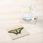 Zuidwestelijke gele zandstaartvlinder kartonnen onderzetters (Insitu)