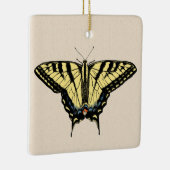 Zuidwestelijke gele zandstaartvlinder keramisch ornament (Rechts)