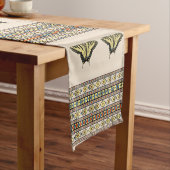 Zuidwestelijke gele zandstaartvlinder korte tafelloper (Voorbeeld)