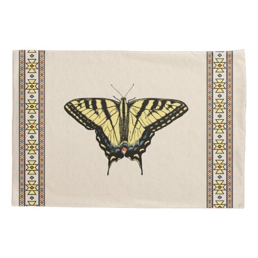 Zuidwestelijke gele zandstaartvlinder kussensloop (Achterkant-Links)