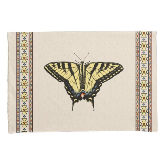 Zuidwestelijke gele zandstaartvlinder kussensloop (Voorkant-Rechts)