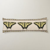 Zuidwestelijke gele zandstaartvlinder lichaamskussen (Achterkant)