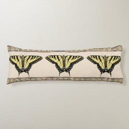 Zuidwestelijke gele zandstaartvlinder lichaamskussen