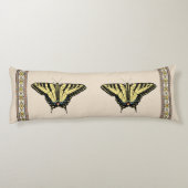 Zuidwestelijke gele zandstaartvlinder lichaamskussen (Achterkant)