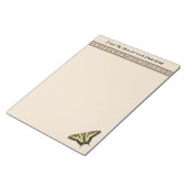 Zuidwestelijke gele zandstaartvlinder notitieblok (Schuin)