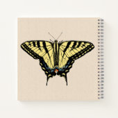 Zuidwestelijke gele zandstaartvlinder notitieboek (Achterkant)