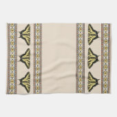 Zuidwestelijke gele zandstaartvlinder theedoek (Horizontaal)