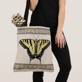 Zuidwestelijke gele zandstaartvlinder tote bag