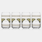 Zuidwestelijke gele zwaluwstaartvlinders blikvorm glas (Rechts)