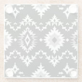 Zuidwestelijke geluiden glazen onderzetter (Achterkant)