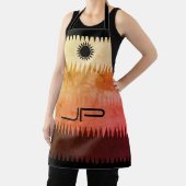 Zuidwestelijke Gradiënt Stijl Mozaïek Zon Schort (Insitu)