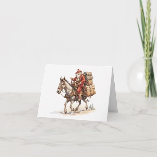 Zuidwestelijke kerstkaart kaart (Voorkant)