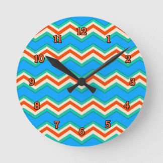 Zuidwestelijke kleuren Zig Zag Klok