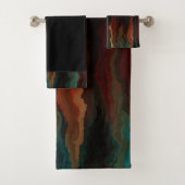 Zuidwestelijke kleurenmix bad handdoek (Insitu)