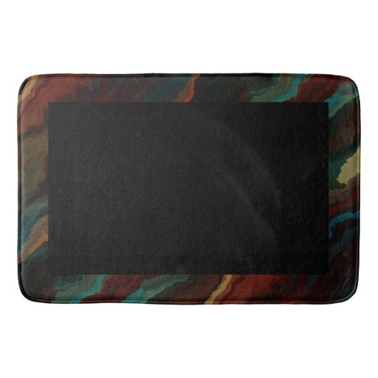 Zuidwestelijke kleurenmix badmat (Voorkant)