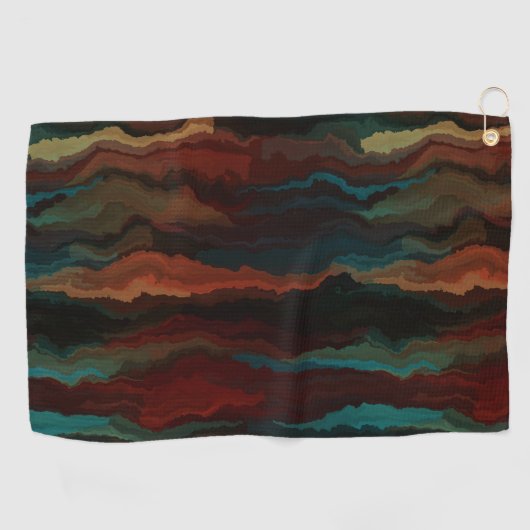 Zuidwestelijke kleurenmix golfhanddoek (Horizontaal)