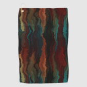 Zuidwestelijke kleurenmix golfhanddoek (Voorkant)