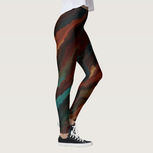 Zuidwestelijke kleurenmix leggings (Rechts)