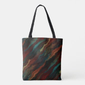 Zuidwestelijke kleurenmix tote bag (Achterkant)