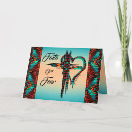 Zuidwestelijke kruis-verjaardagskaart kaart