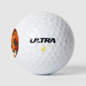 Zuidwestelijke Kunst Kokopeli Golfballen (Logo)