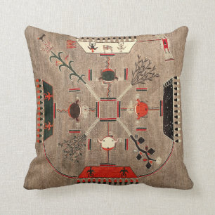  Zuidwestelijke Kunst Navajo Sandache Rug Kussen