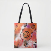 Zuidwestelijke Kunst Tote Bag (Voorkant)