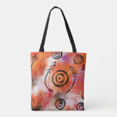 Zuidwestelijke Kunst Tote Bag (Achterkant)