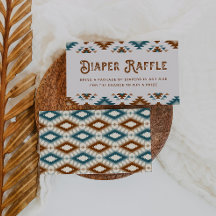 Zuidwestelijke luier Raffle Kaarten