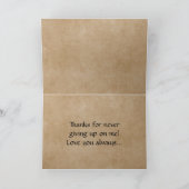 Zuidwestelijke Moederdag Kaart met hart (Binnen)