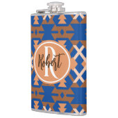 Zuidwestelijke Oasis Aztec geometrisch Heupfles (Links)