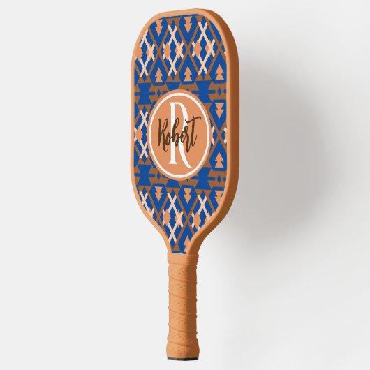 Zuidwestelijke Oasis Aztec geometrisch Pickleball Paddle (Links)