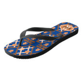 Zuidwestelijke Oasis Aztec geometrisch Teenslippers (Schuin)